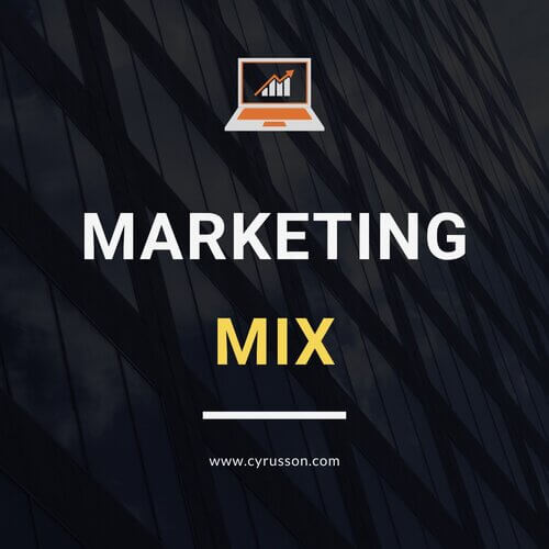 Digital Marketing Planning Marketing Mix