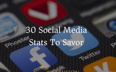 [Infographic] 30 Social Media Stats To Savor