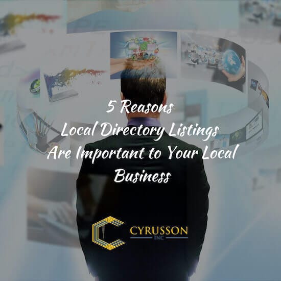 5 Reasons Local Directory Listings Are Important To Your Local Business