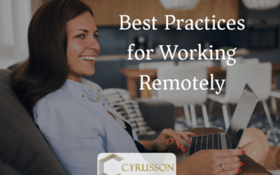 [Infographic] Best Practices for Working Remotely