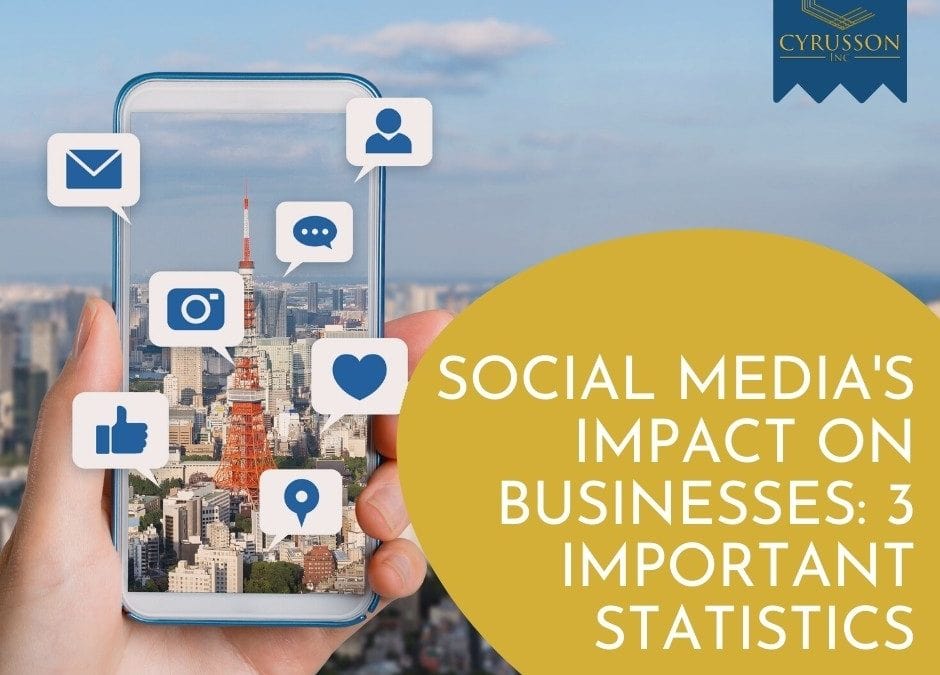 Social Media’s Impact on Businesses: 3 Important Statistics