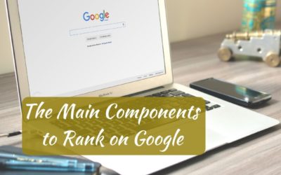 The Main Components to Rank on Google