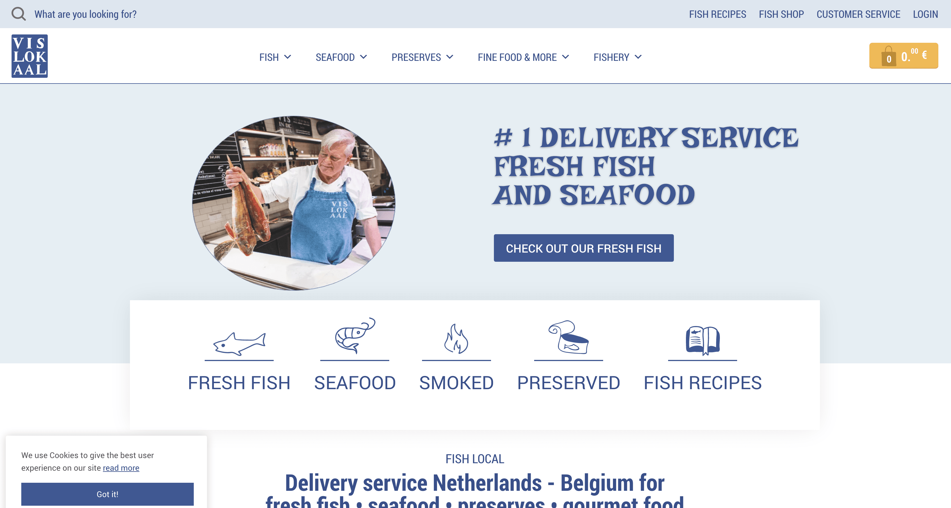 E-Commerce Seafood Delivery E-Commerce Seafood Delivery