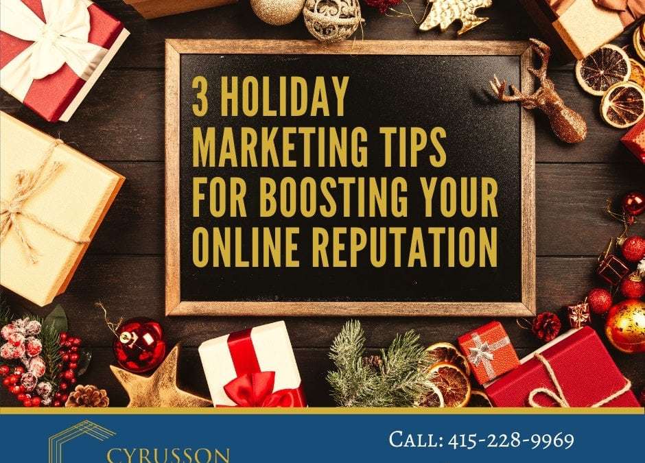 3 Holiday Marketing Tips for Boosting Your Online Reputation