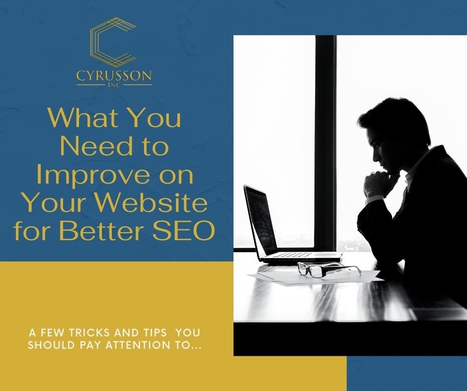 Improve Your Website's SEO | Cyrusson