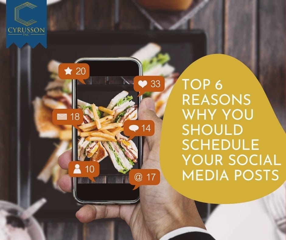 Schedule Your Social Media Posts | Cyrusson