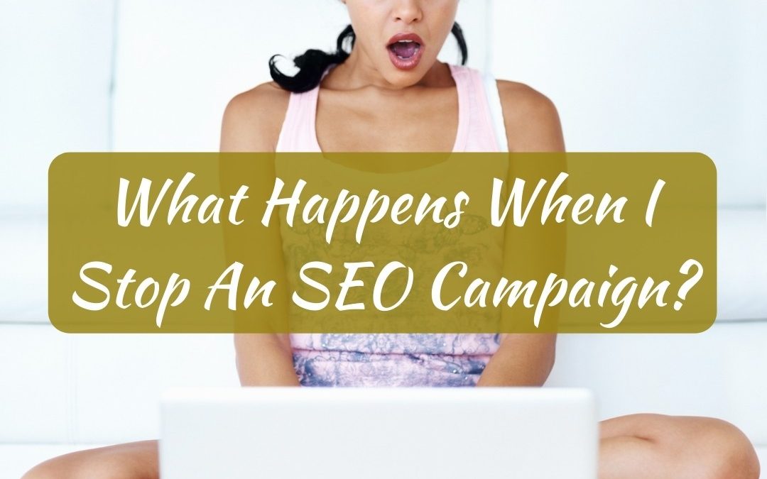 What Happens When I Stop An SEO Campaign?
