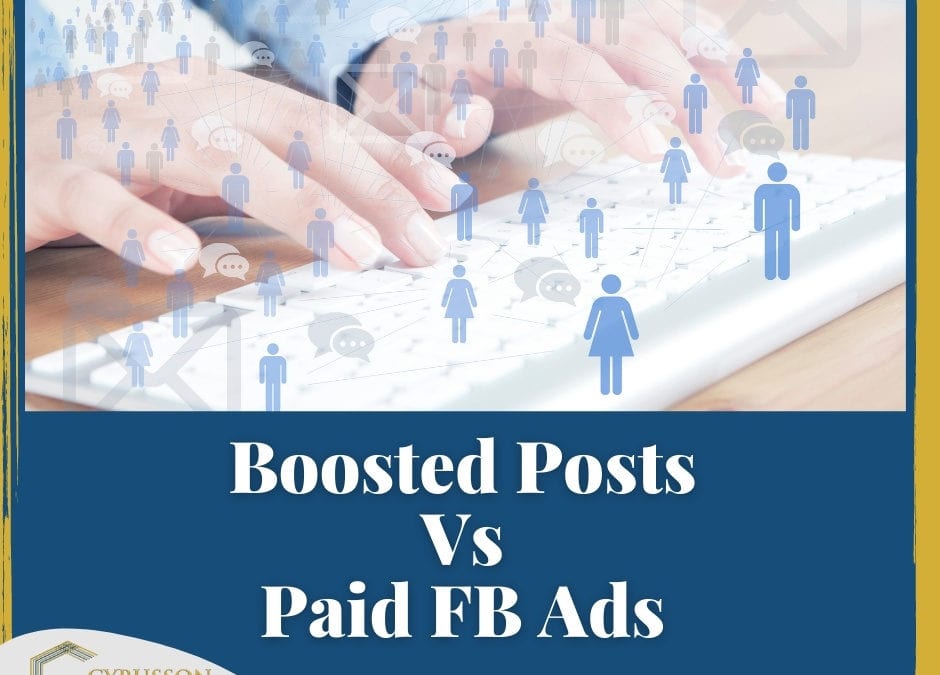 Facebook Advertising vs. Boosted Posts