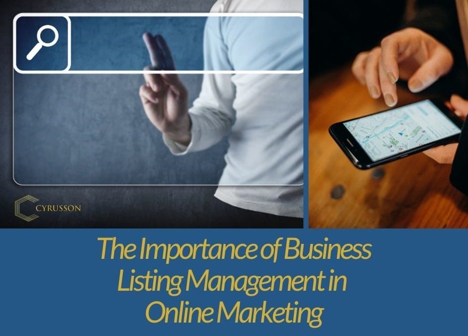 The Importance of Business Listing Management in Online Marketing