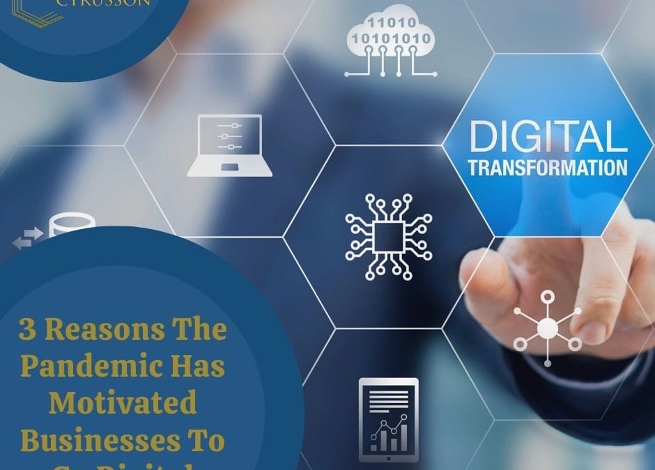 3 Reasons The Pandemic Has Motivated Businesses To Go Digital