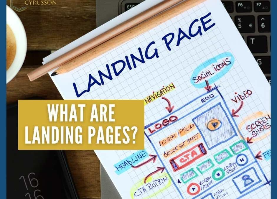 What Are Landing Pages?