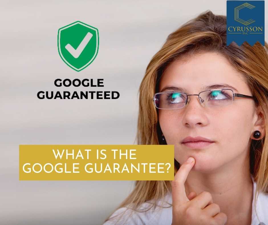 Google Guarantee | Cyrusson
