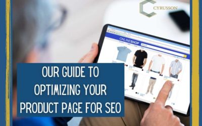 Our Guide to Optimizing Your Product Page for SEO