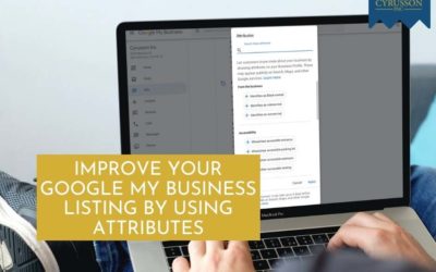 Improve Your Google My Business Listing By Using Attributes