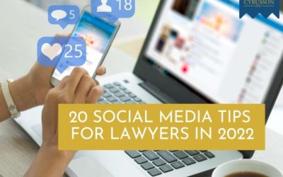 ​​20 Social Media Tips For Lawyers in 2022