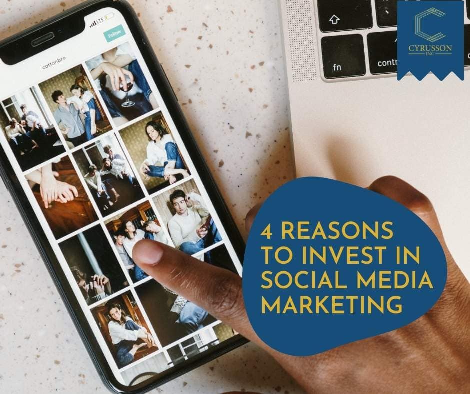 4 Reasons To Invest In Social Media Marketing | Cyrusson