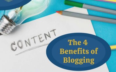 The 4 Benefits of Blogging