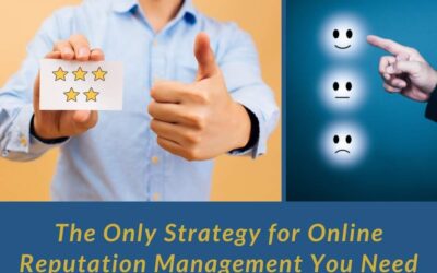 The Only Strategy for Online Reputation Management You Need