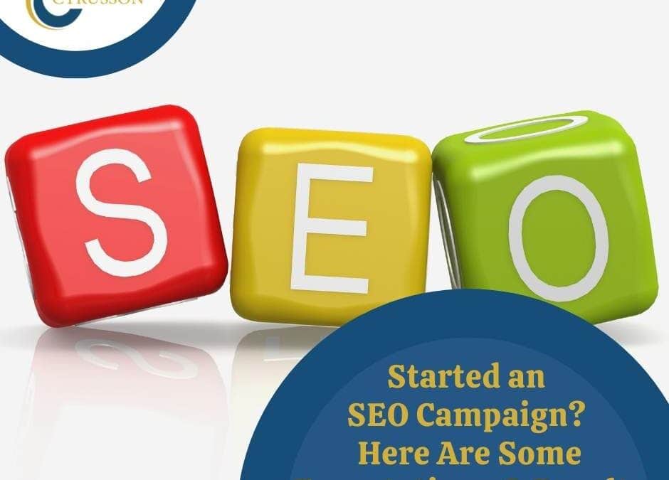 ​​Started an SEO Campaign? Here Are Some Expectations & Results