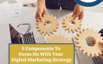 5 Components To Focus On With Your Digital Marketing Strategy