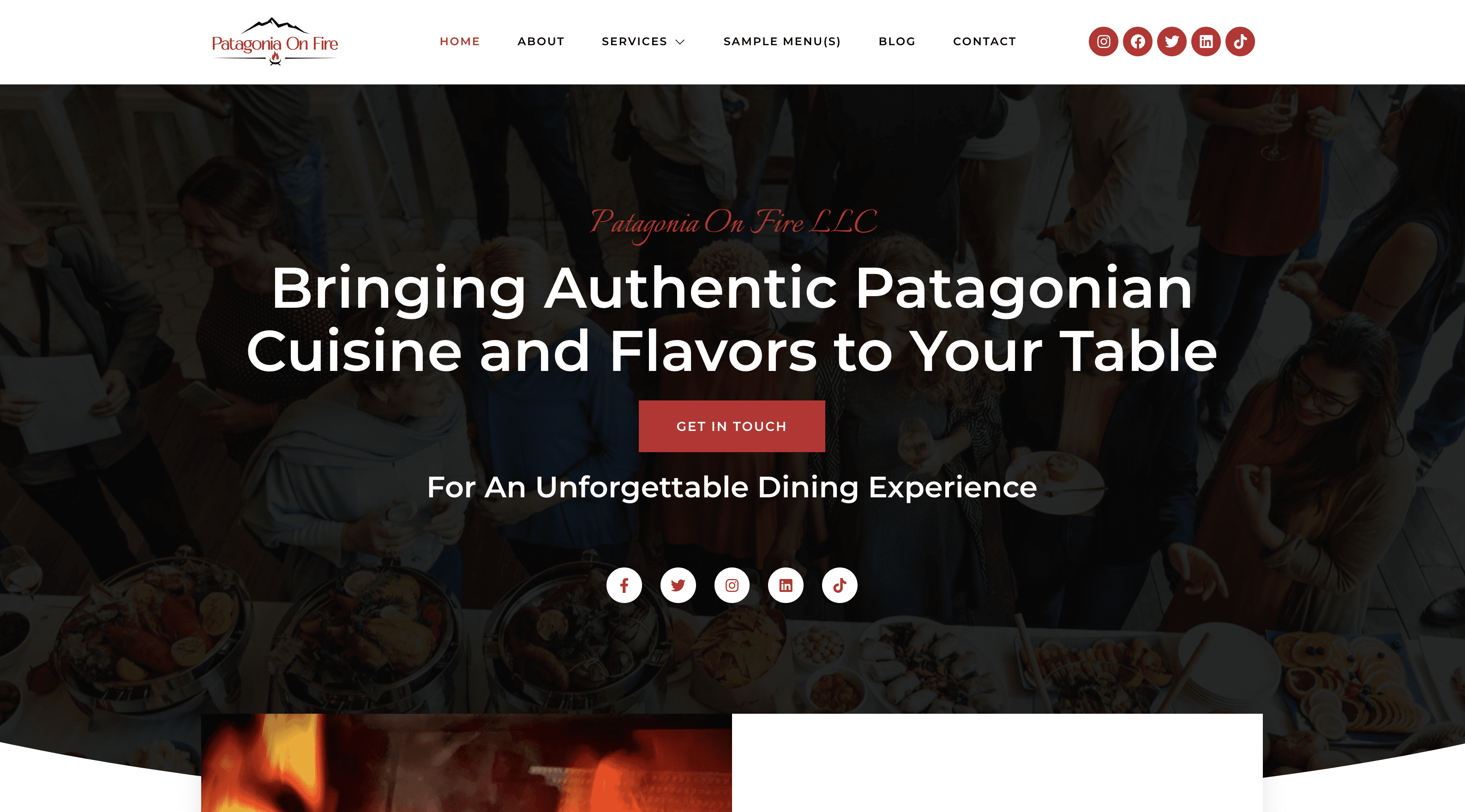 Patagonia On Fire LLC - private dining & catering