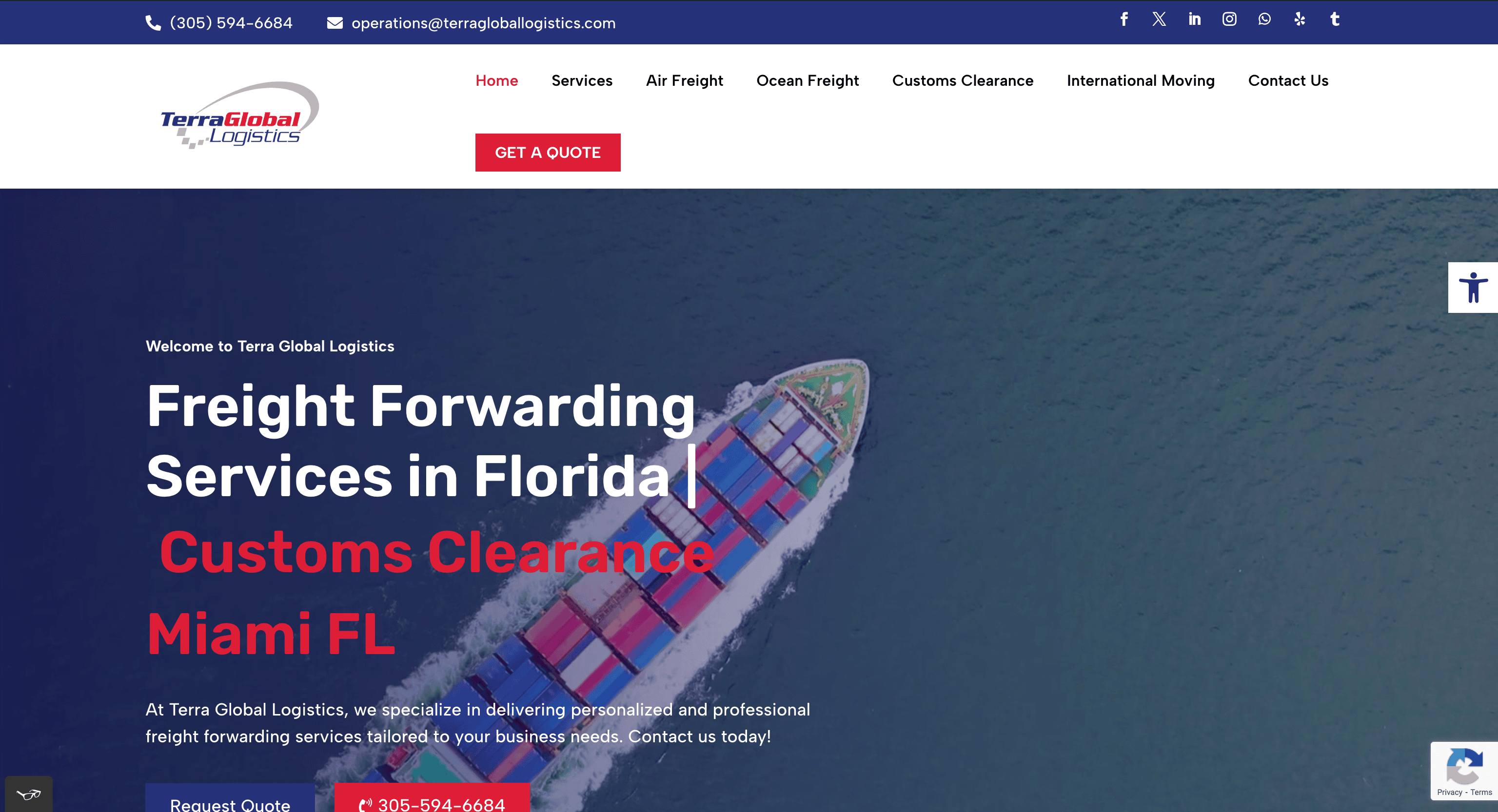 Freight Forwarding Services Miami FL